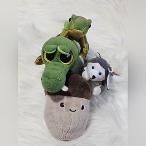 Cute Small Stuffed Animal Set